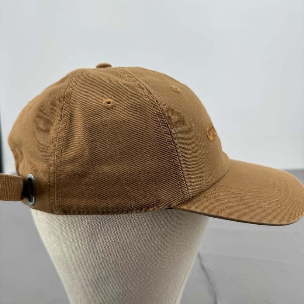 Coach CO10032 Light Saddle Brown Embroidered Logo Baseball Hat Cap O/S - Picture 5 of 7
